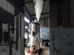 ছোট প্রাকৃতিক গ্যাস বাষ্প বয়লার সম্পূর্ণ স্বয়ংক্রিয় 3.1 বর্গমিটার 700*750*1350 মিমি