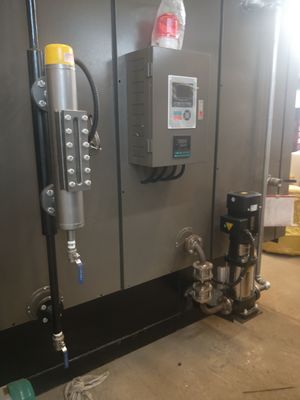 Automatic 1500kg/h to 4000kg/h 0.7Mpa 1.0Mpa 1.2Mpa Biomass Fuel Industrial High Efficiency Steam Boiler