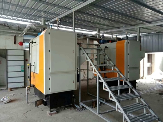 ভাল মানের 600kg 0.7Mpa 1.0Mpa 1.2Mpa কাঠের পেললেট চুলা গরম শিল্প বয়লার